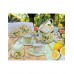  BRANDANI TAZZINA CAFFE' I LIMONI SET 2 PEZZI NEW BONE CHINA